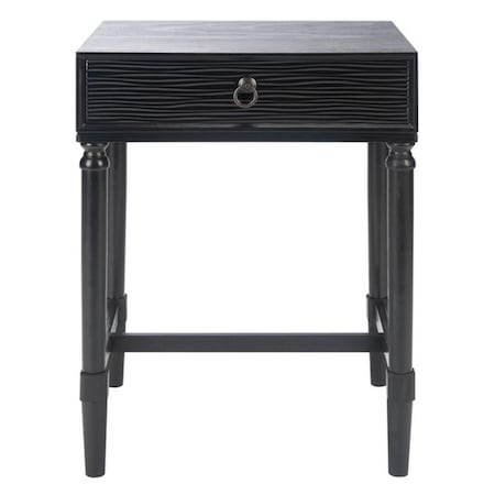 Safavieh Mabel 1 Drawer Accent Table, Black ACC5721A